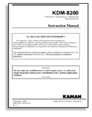 KDM-8200 Product Manual